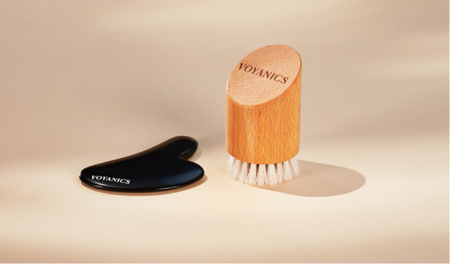 Gua Sha Massage & Gesichts dry-brushing