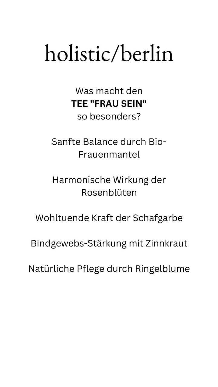 Tee "Frau sein"