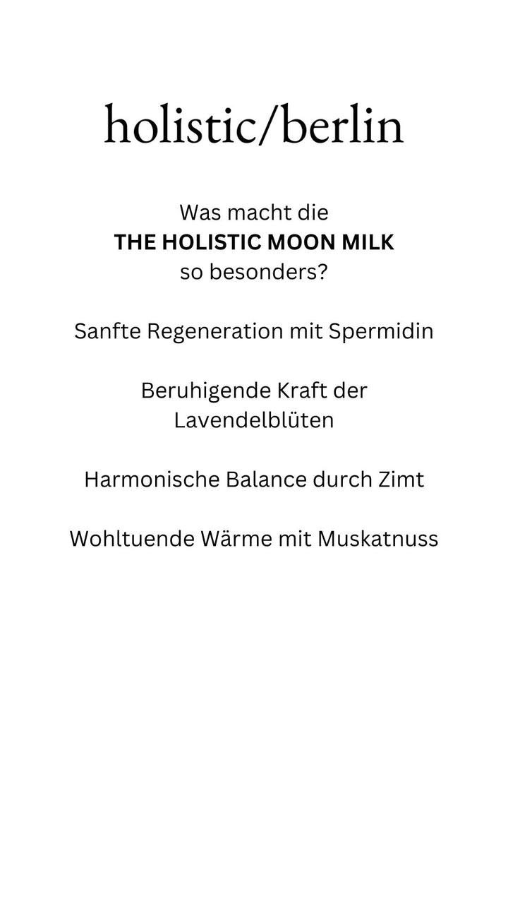 The Holistic Moon Milk