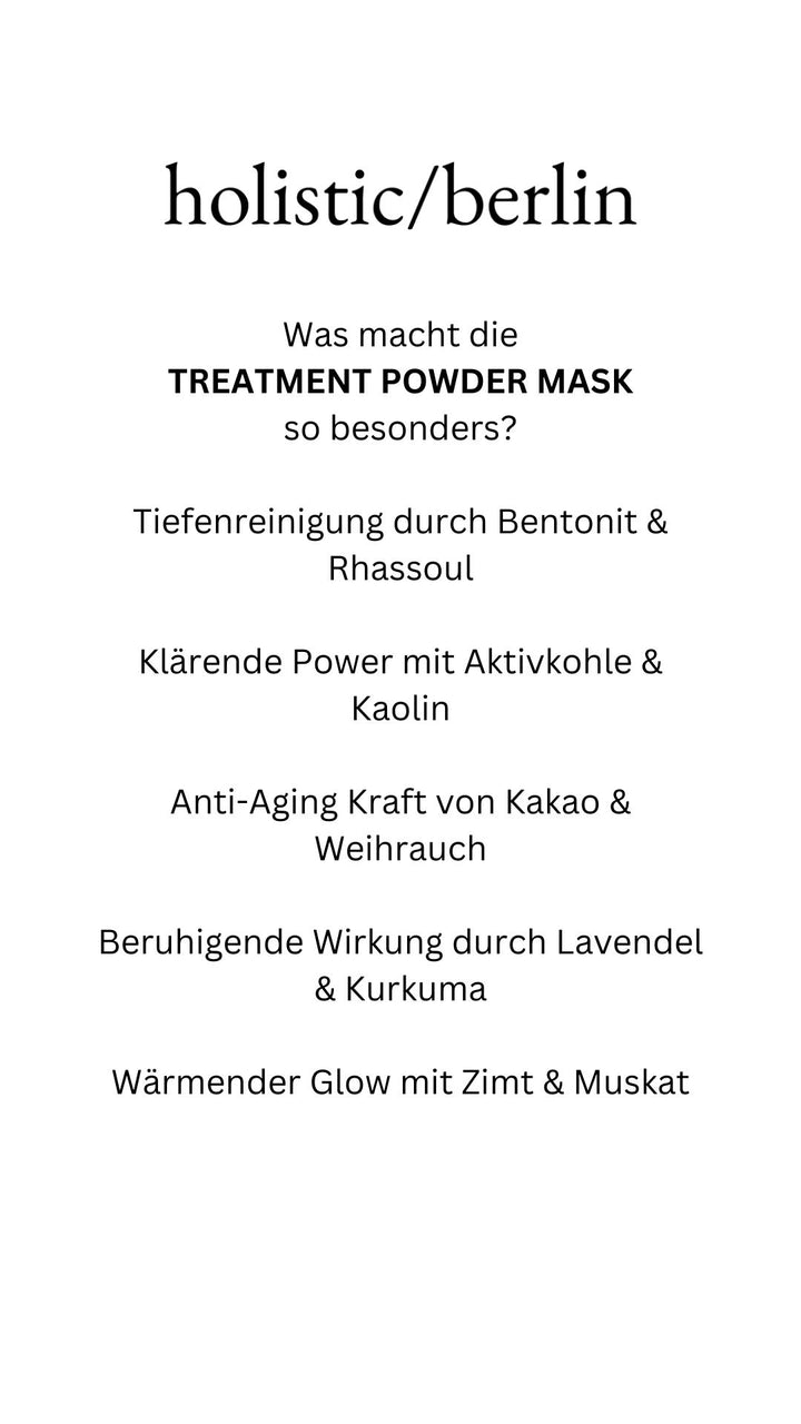 Treatment Powder Mask