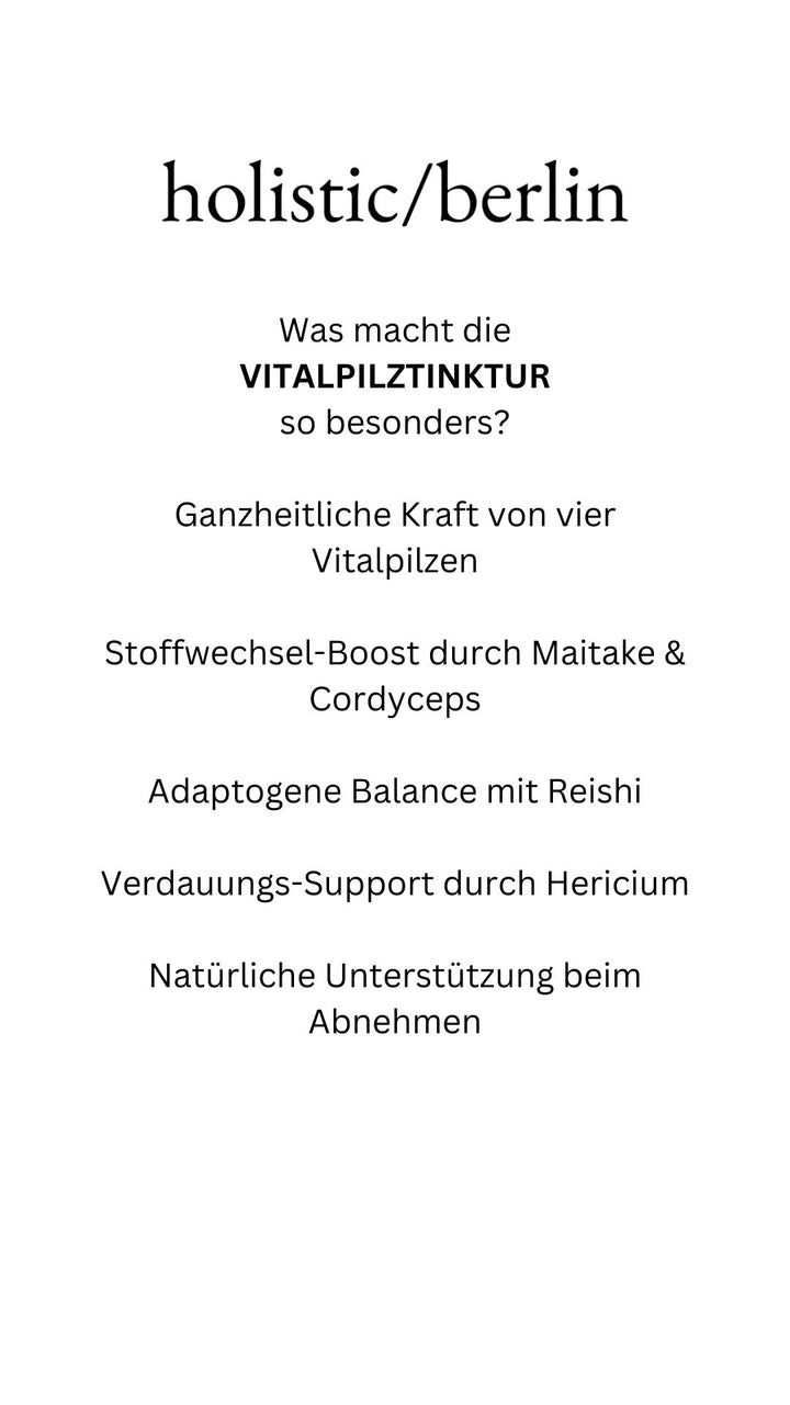 Vitalpilztinktur