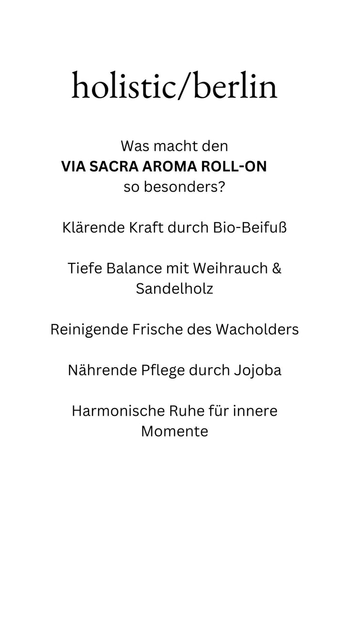Aroma Roll-on Via Sacra