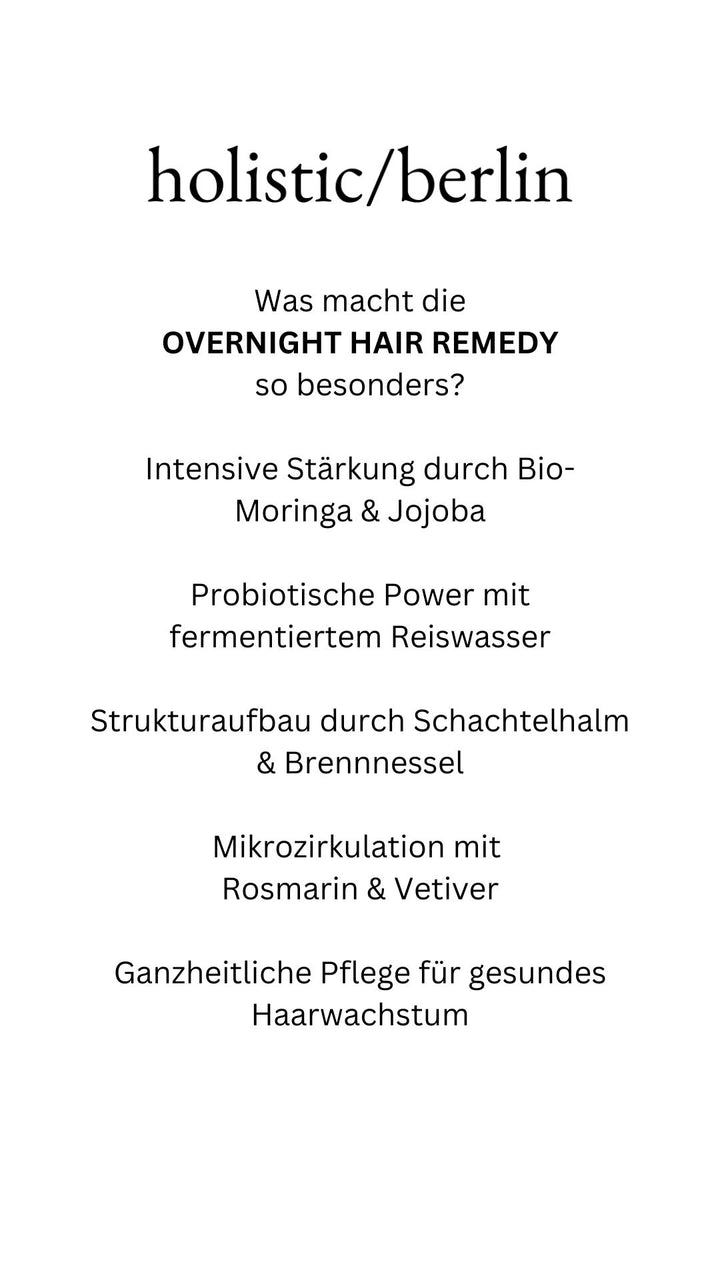 Overnight Hair Remedy