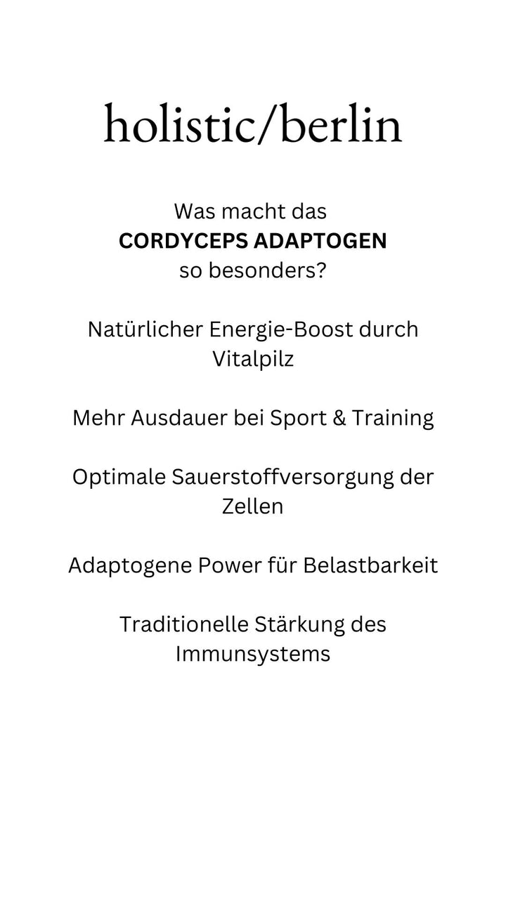 Cordyceps Adaptogen