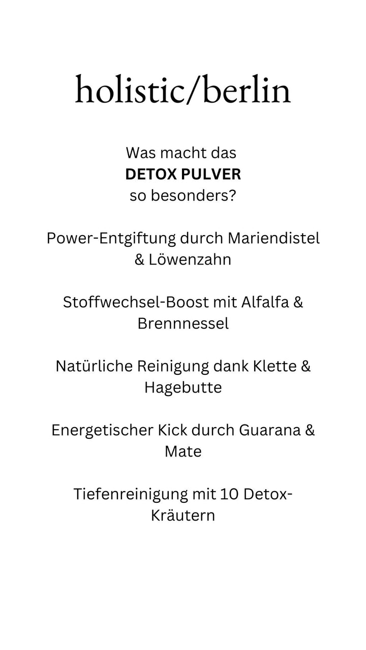Detox Pulver