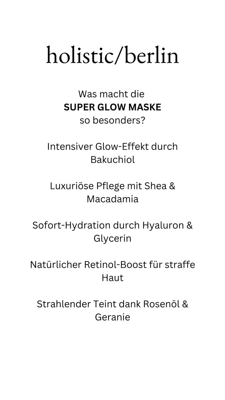 The Super Glow Mask