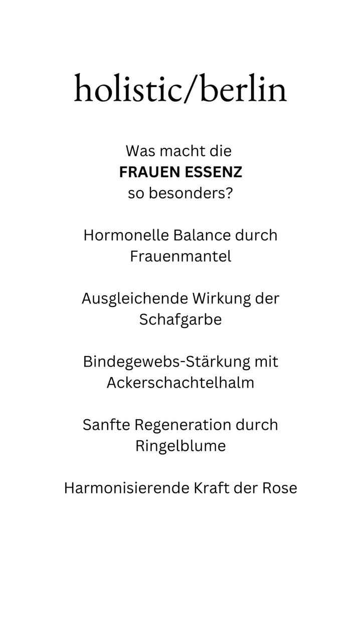 Frauen Essenz