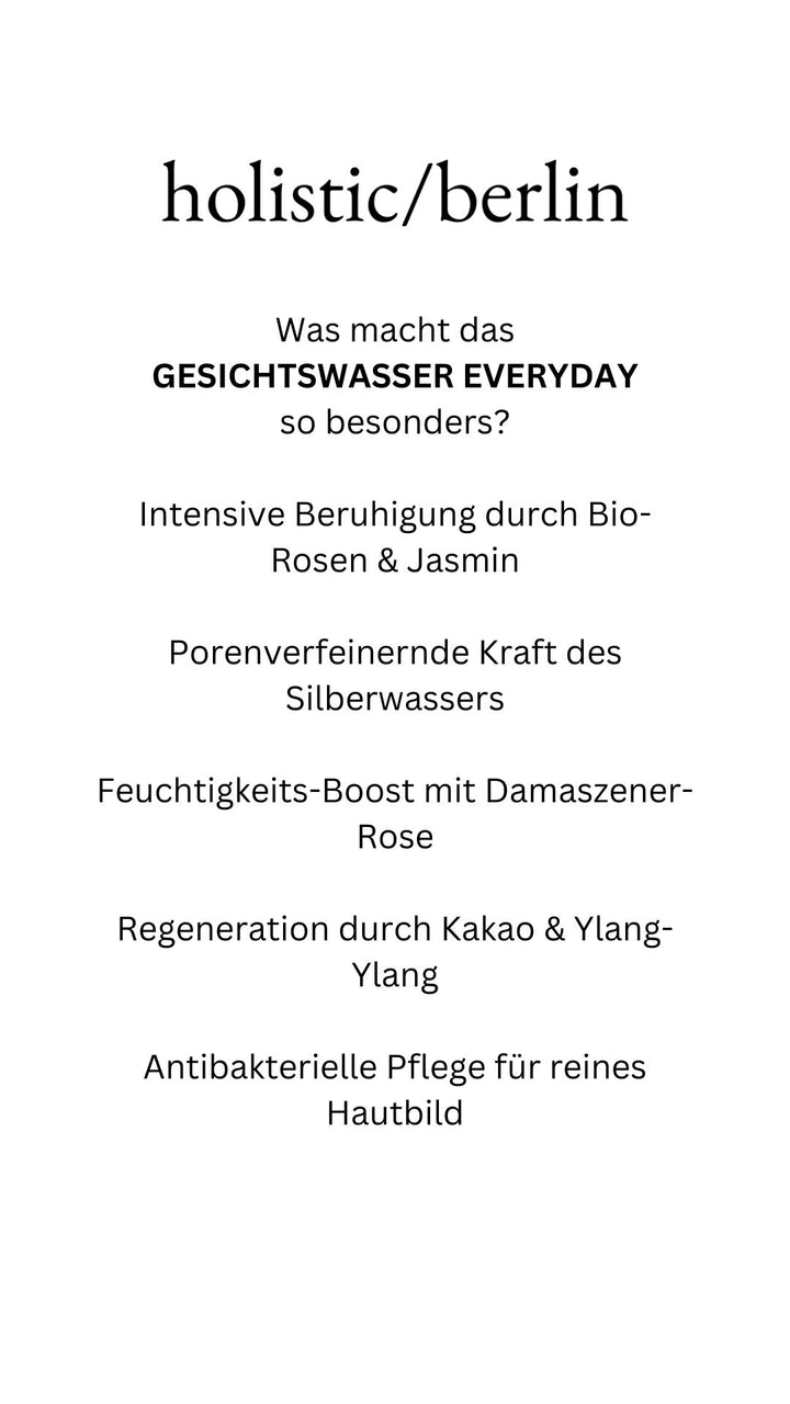 Gesichtswasser everyday+