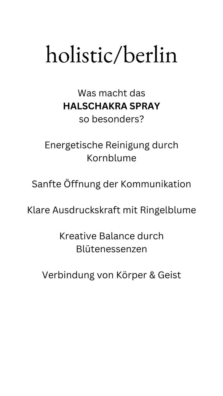 Halschakra Spray