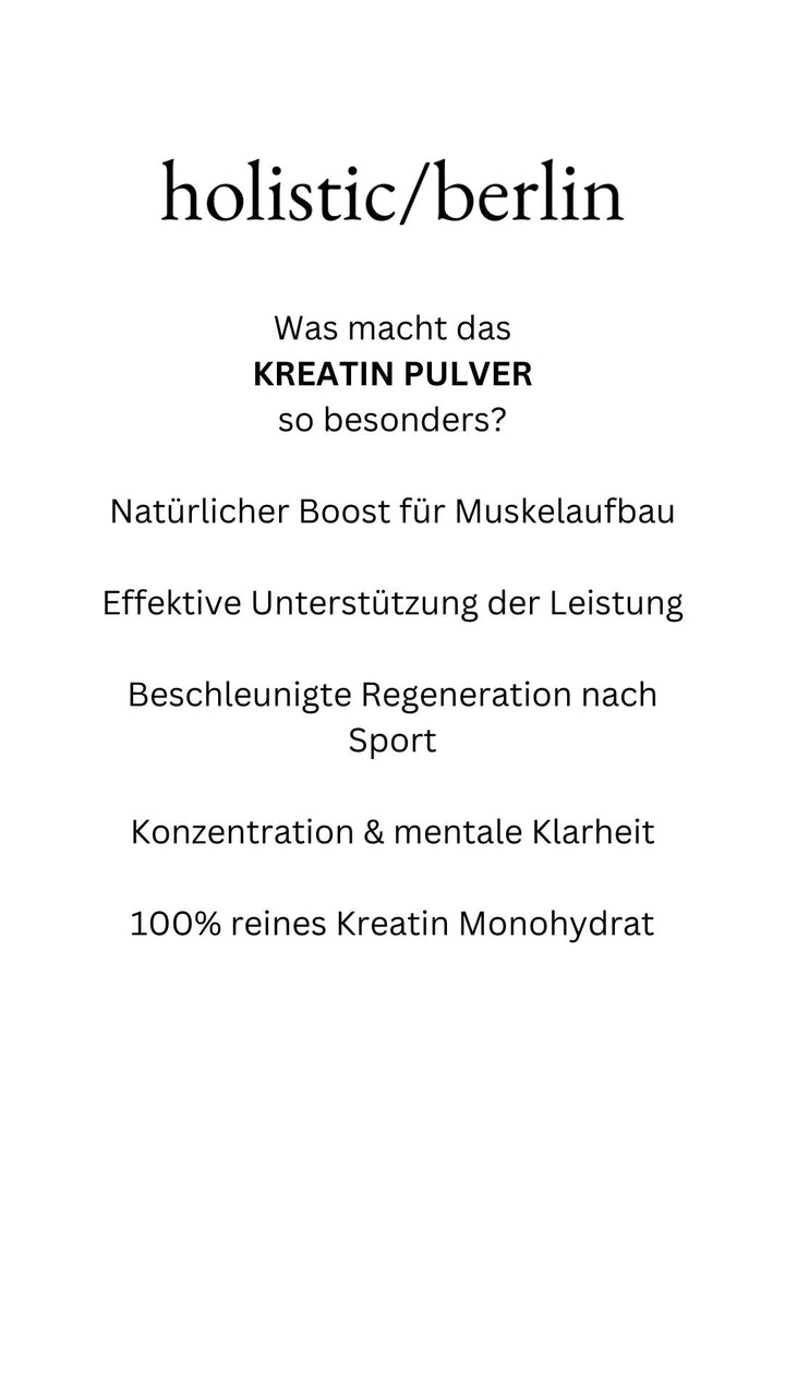 Kreatin Pulver