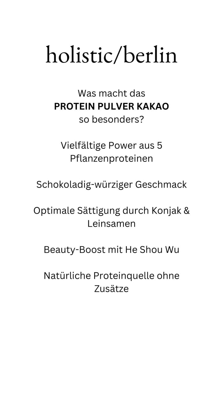 Protein Pulver Kakao