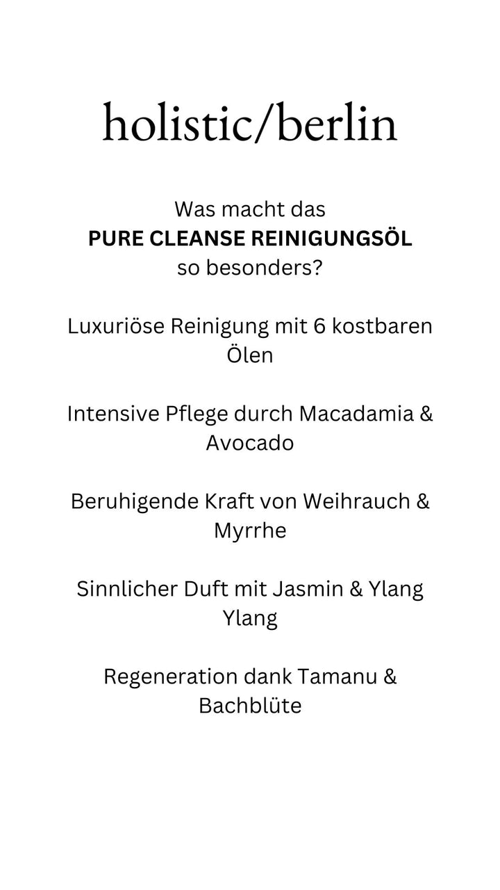 Pure Cleanse Reinigungsöl