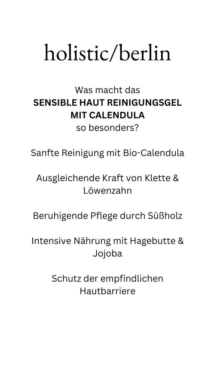 Sensible Haut Reinigungsgel mit Calendula
