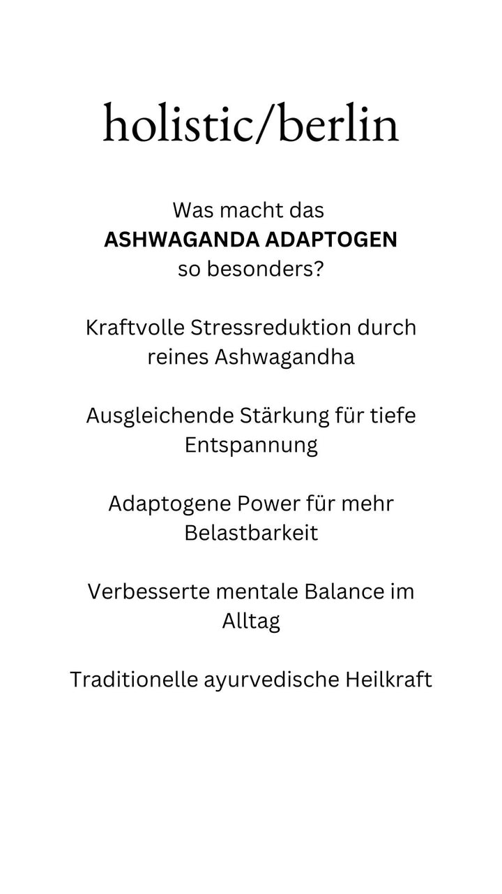 Ashwaganda Adaptogen