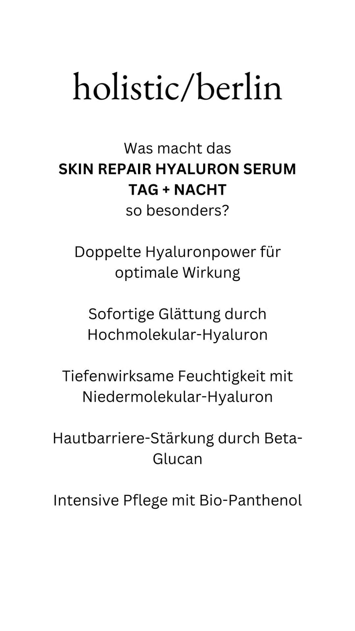 Skin Repair Hyaluron Serum Tag + Nacht
