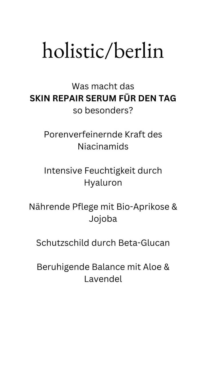 Skin Repair Serum für den Tag