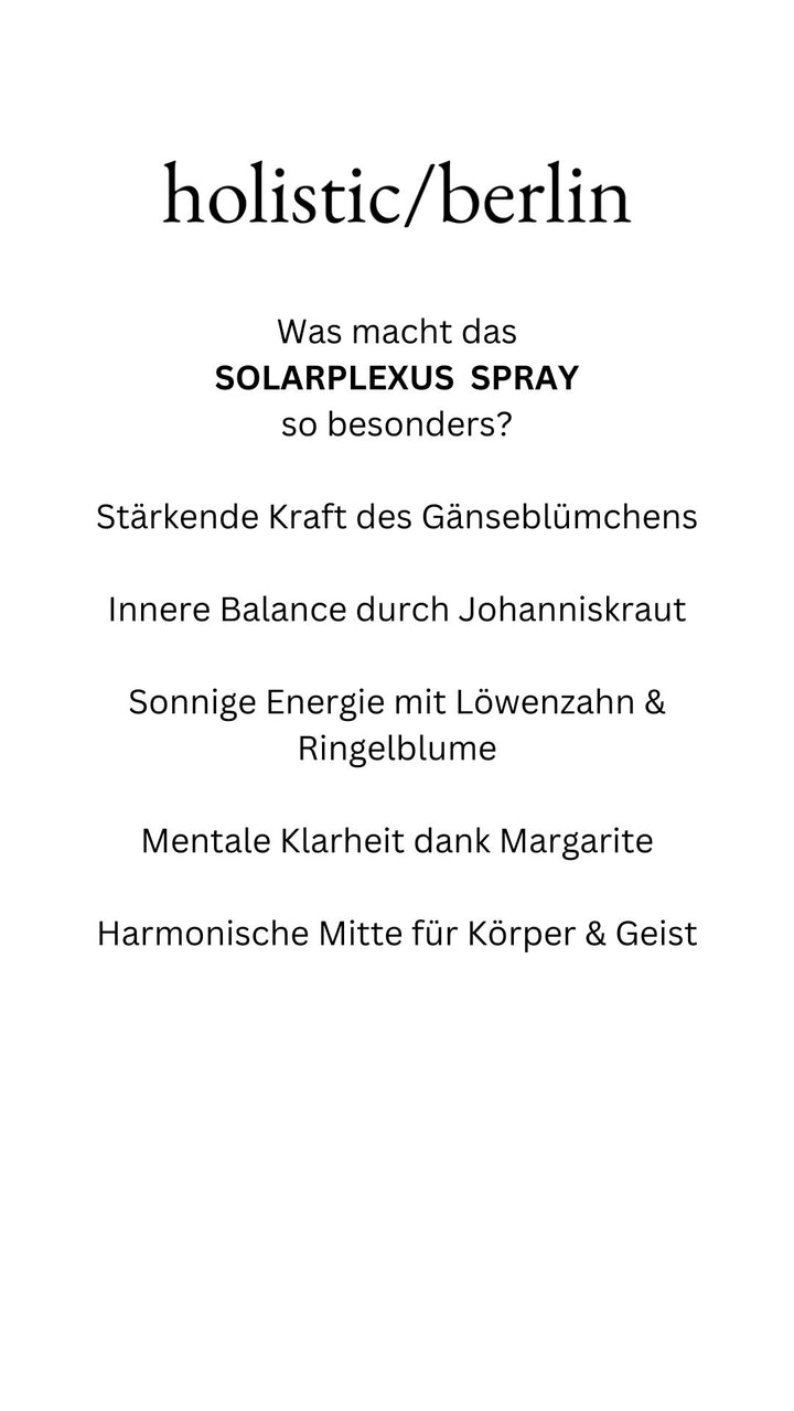 Solarplexus  Spray