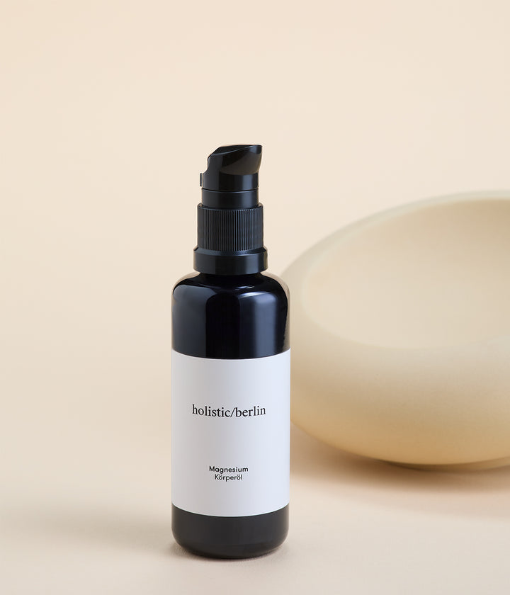 Magnesium Körperöl mit Vetiver und Zypresse