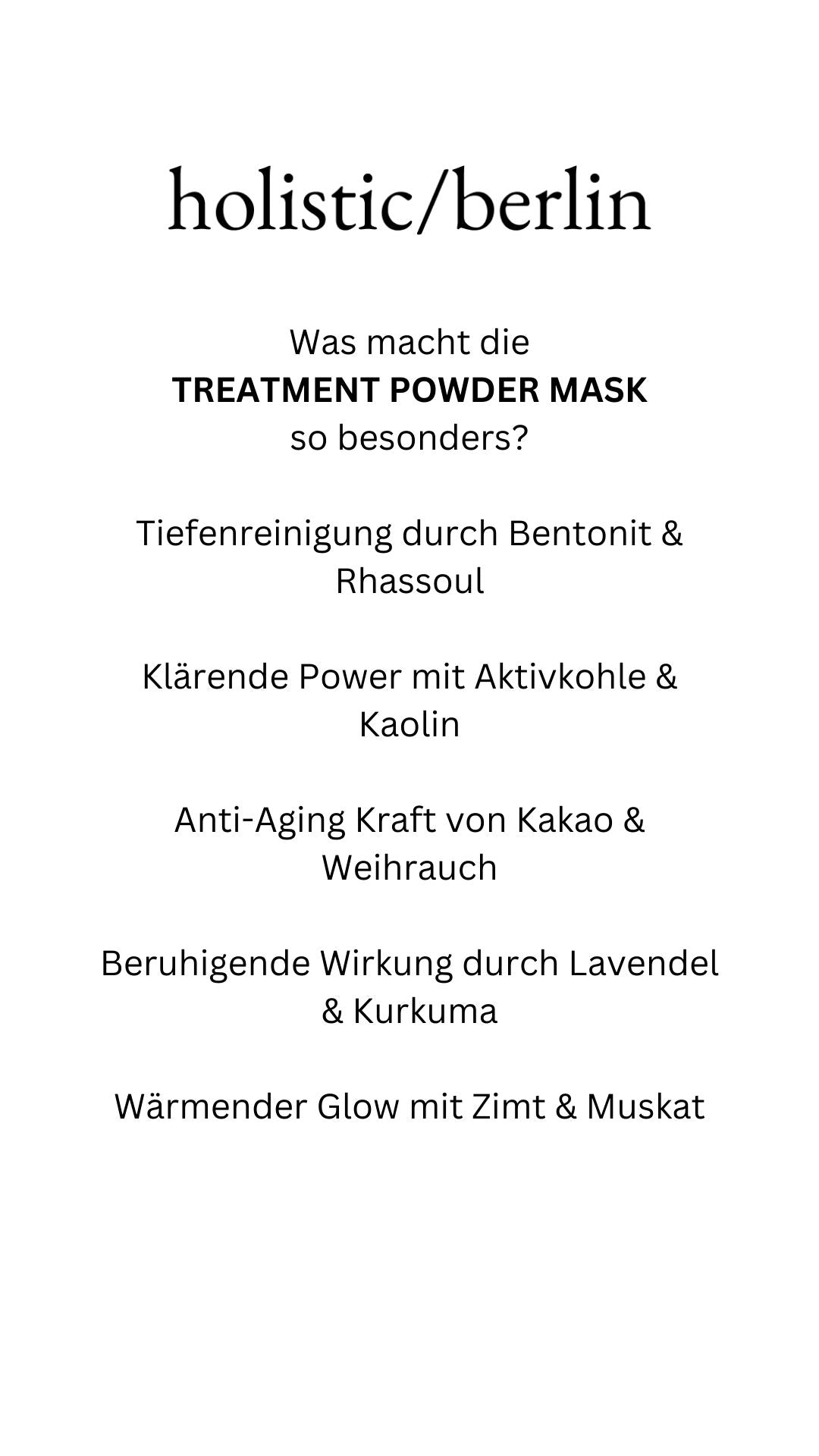 Treatment Powder Mask