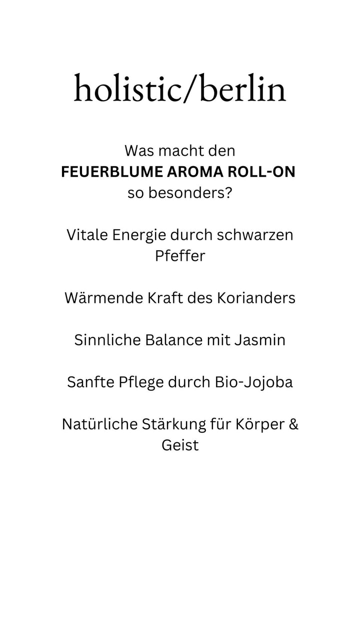 Aroma Roll-on Flor de Fuego