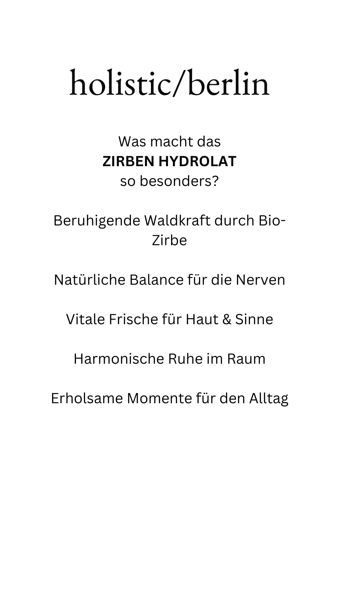 Stone Pine Hydrolat
