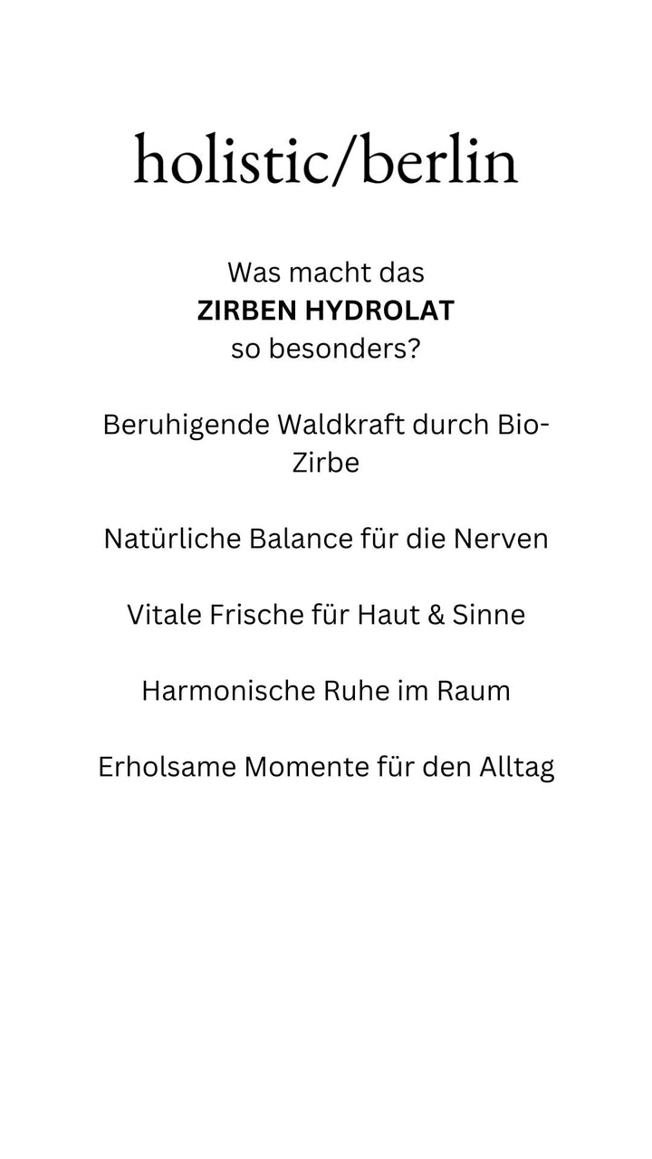 Stone Pine Hydrolat