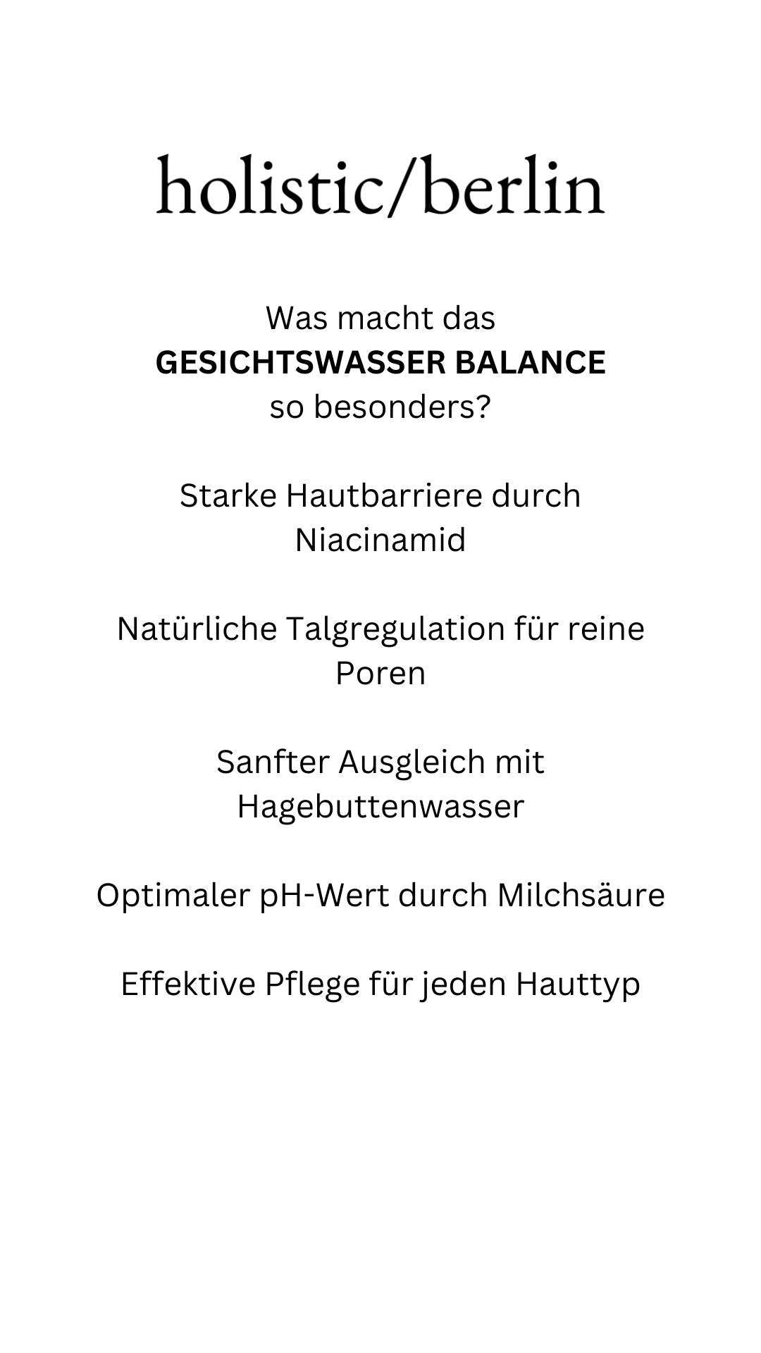 Gesichtswasser Balance