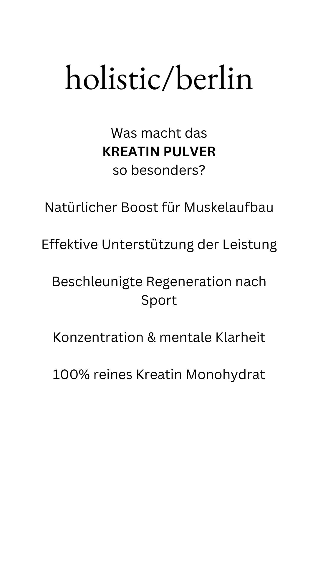 Kreatin Pulver