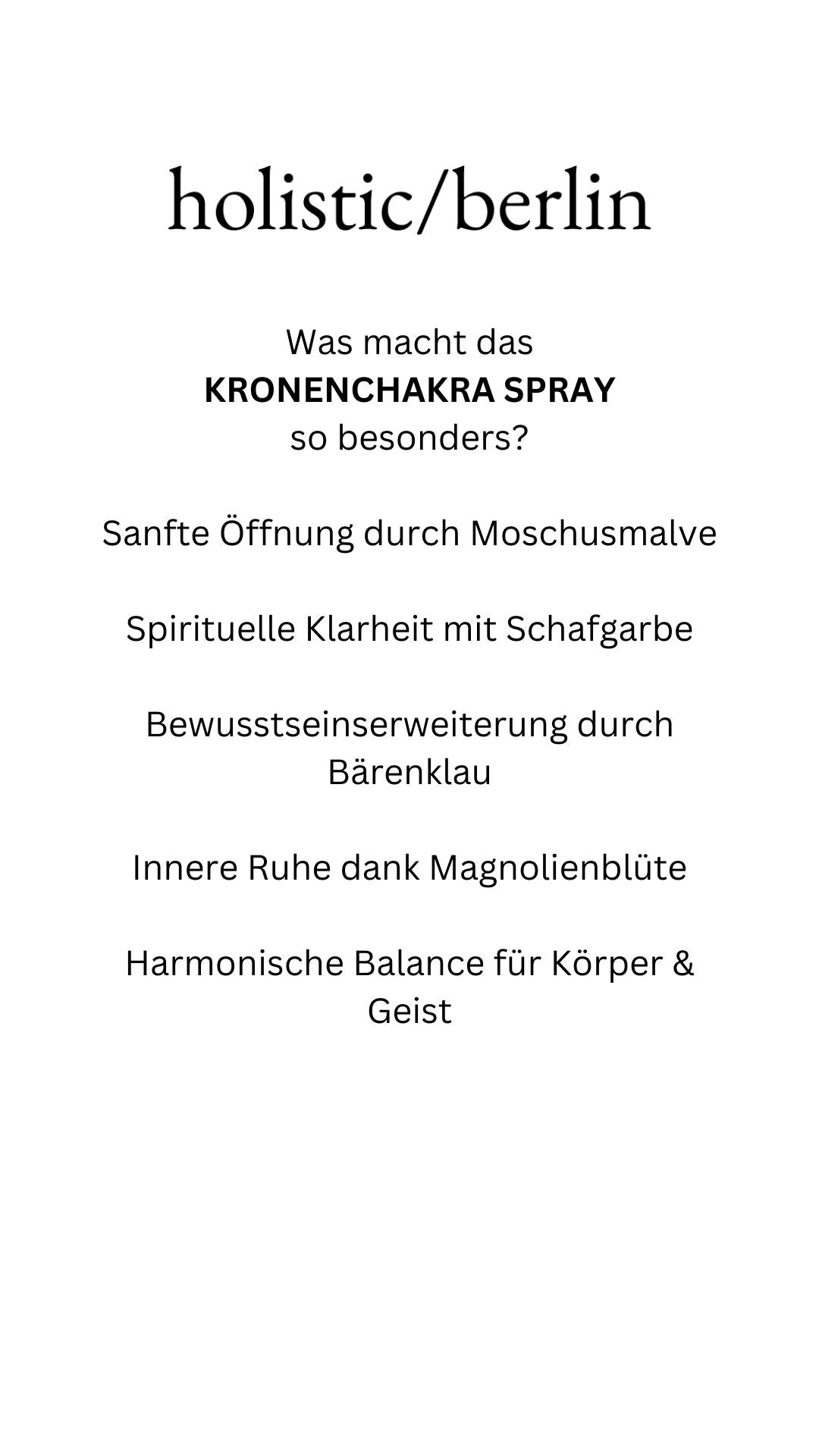 Spray para el chakra de la corona