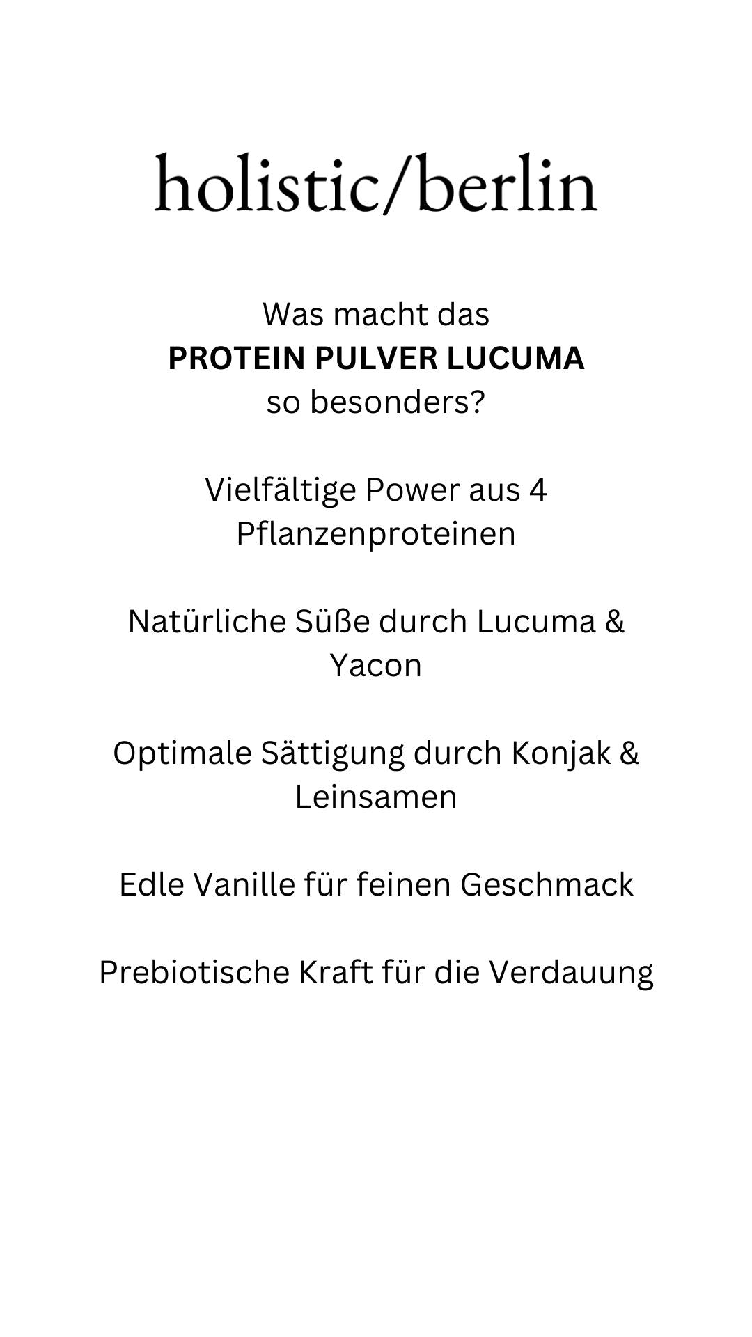 Protein Pulver Lucuma