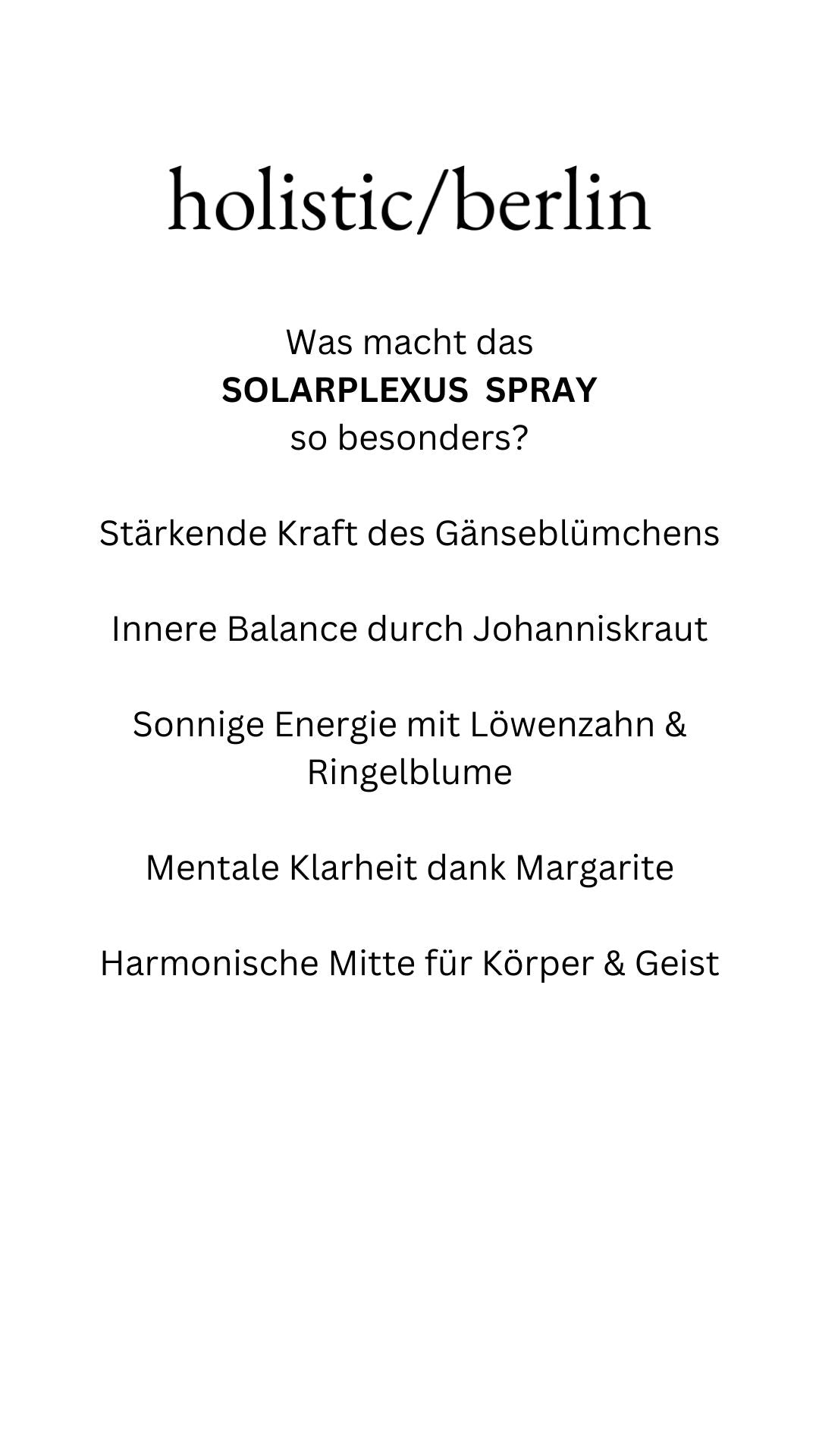 Solarplexus  Spray