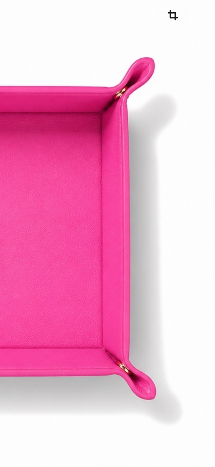 3er Set Beauty und Accessoires Trays - Farbe Pink
