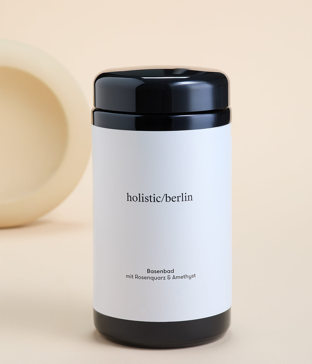 Baño alcalino con cuarzo rosa y amatista.